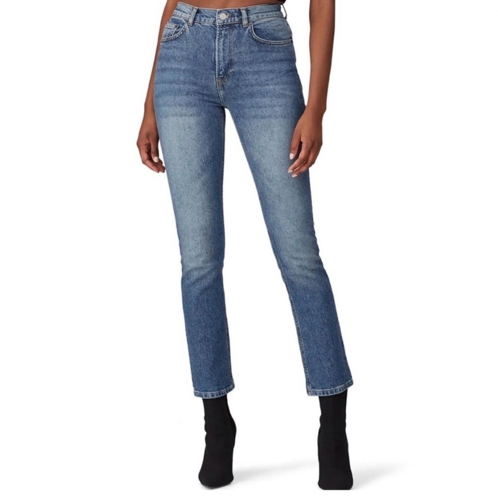 Reformation Liza Palermo High Rise Straight Jeans Size 27 Petite